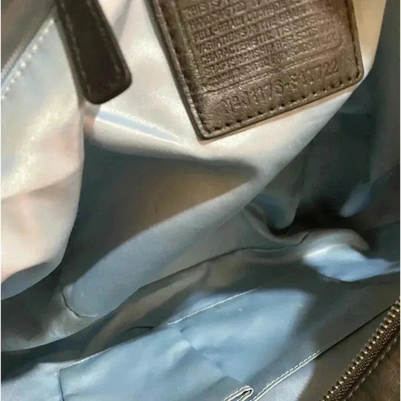 Coach black leather satchel handbag - Picture 11 of 12